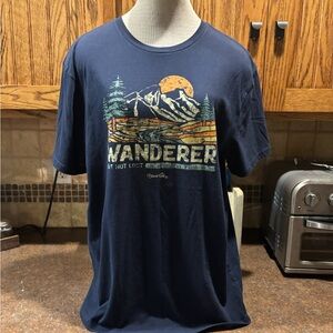 🔵NWOT Blessed Girl Wander inspirational shirt